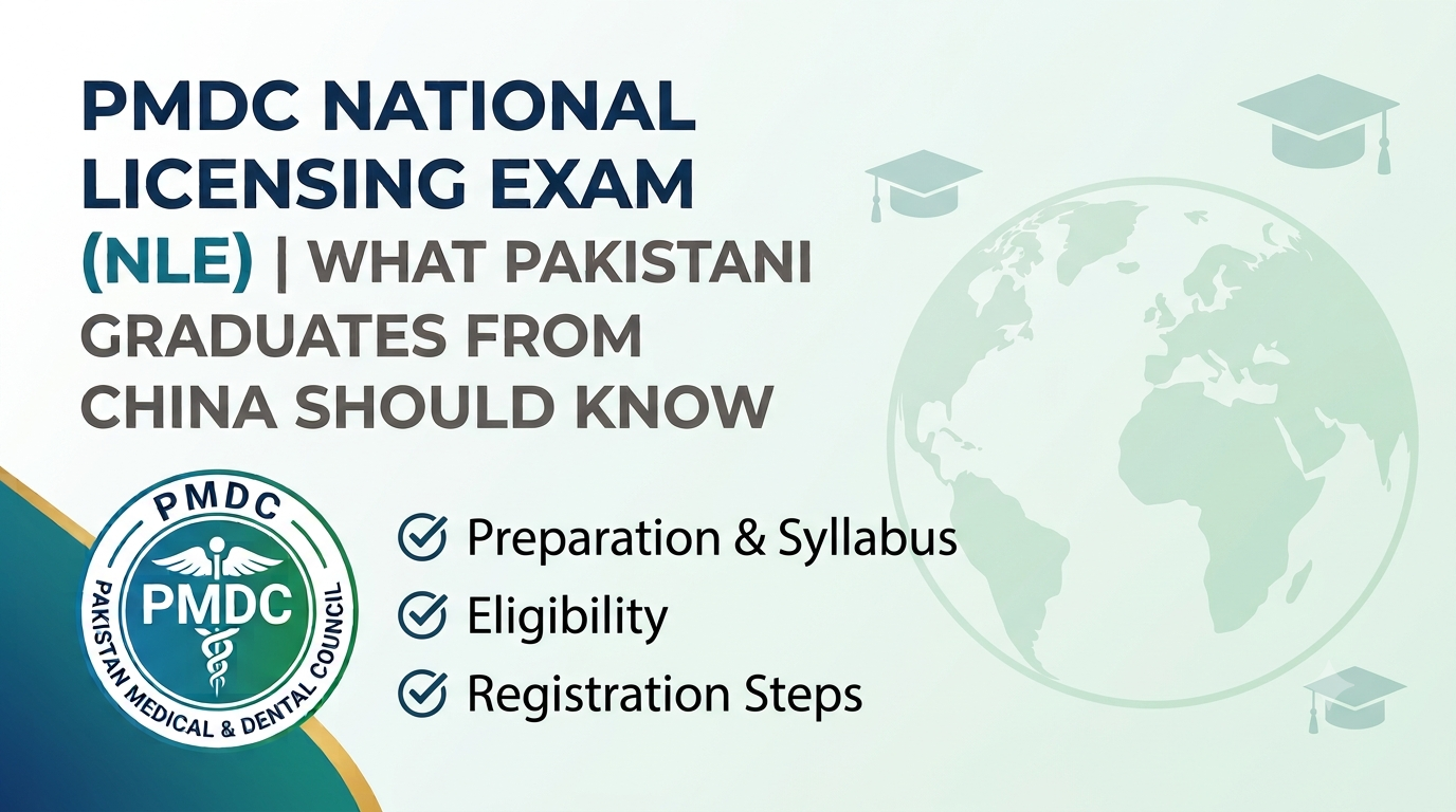 PMDC NLE exam Pakistani graduates China