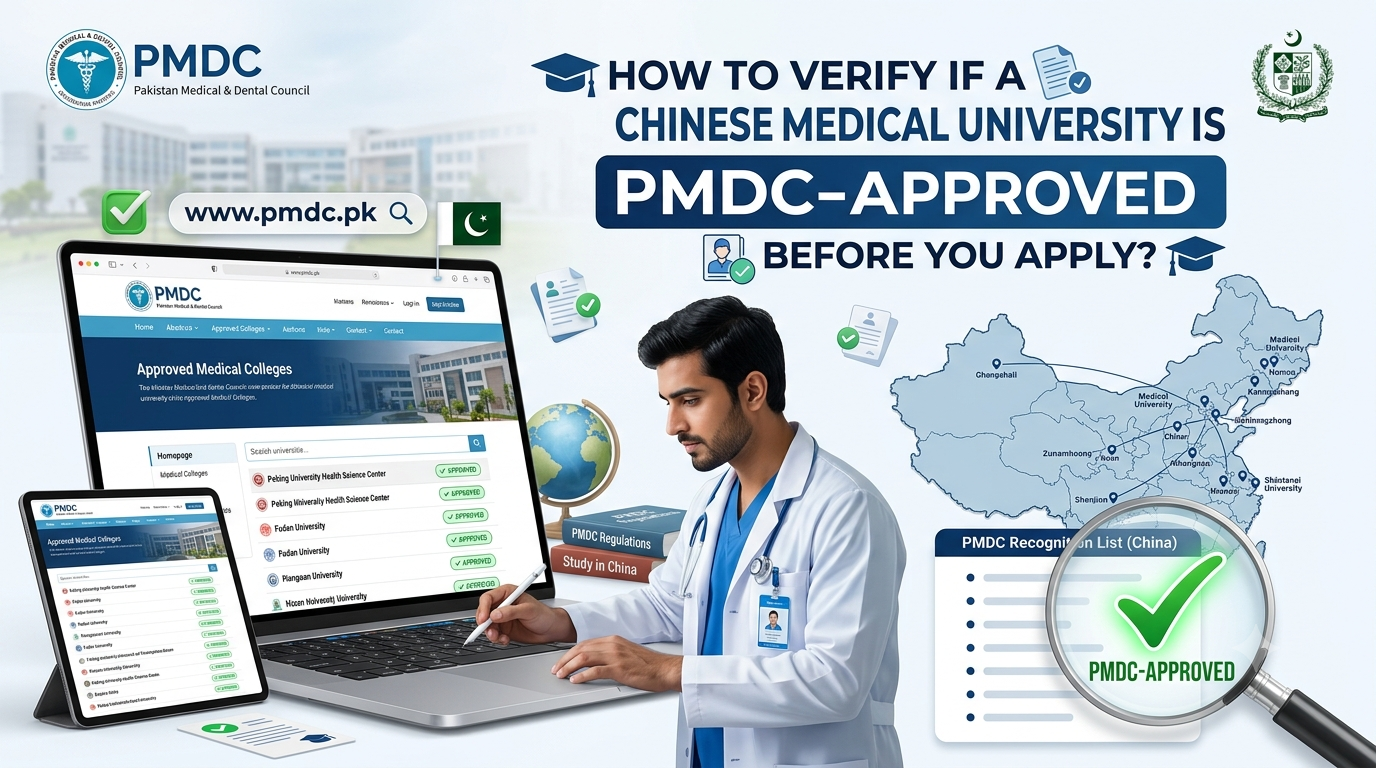 Verify PMDC-Approved Chinese Medical University