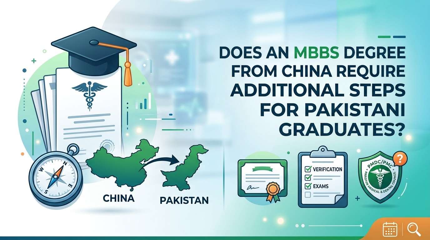 Chinese medical degree recognition in Pakistan
