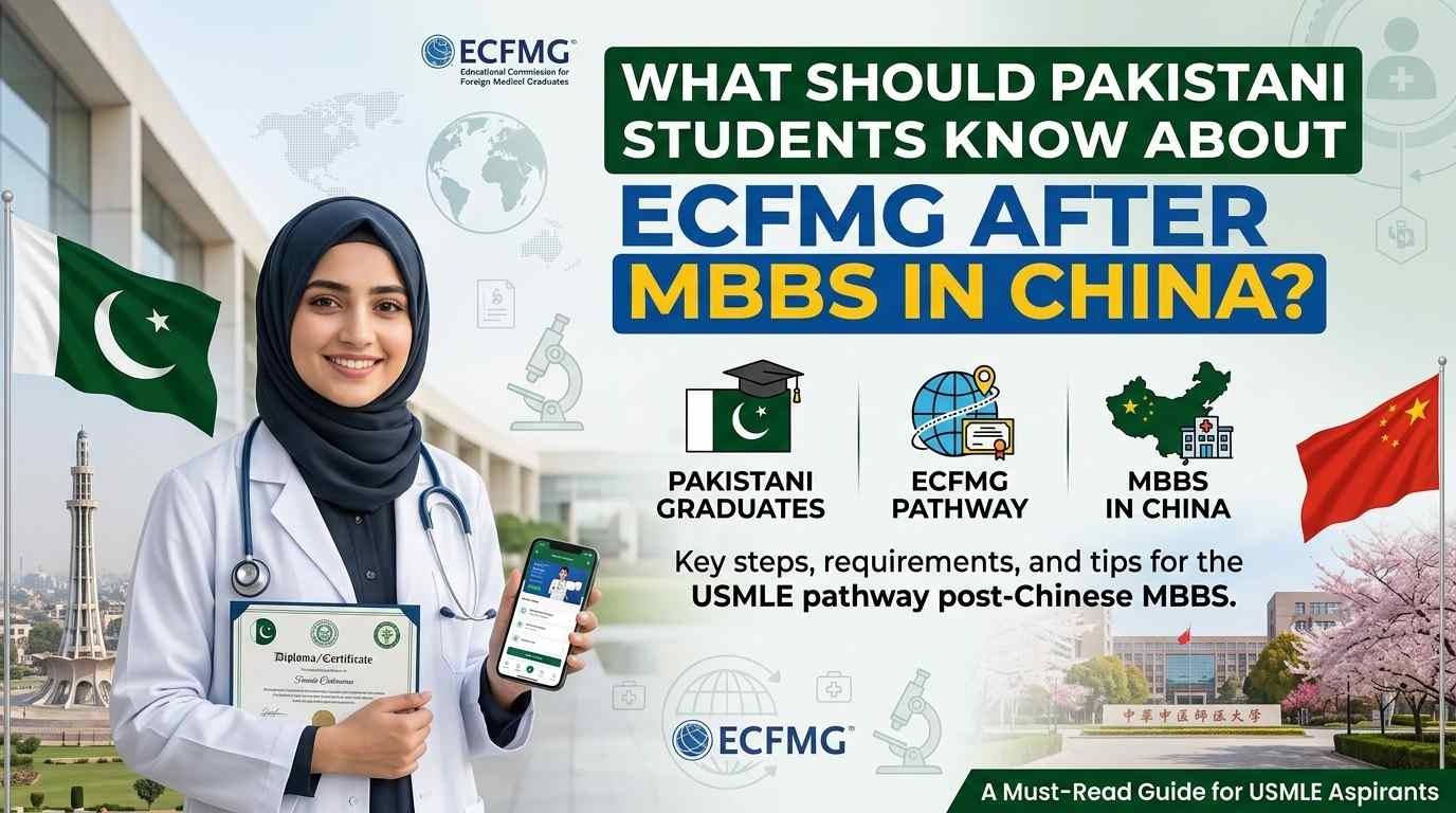 ECFMG after MBBS in China