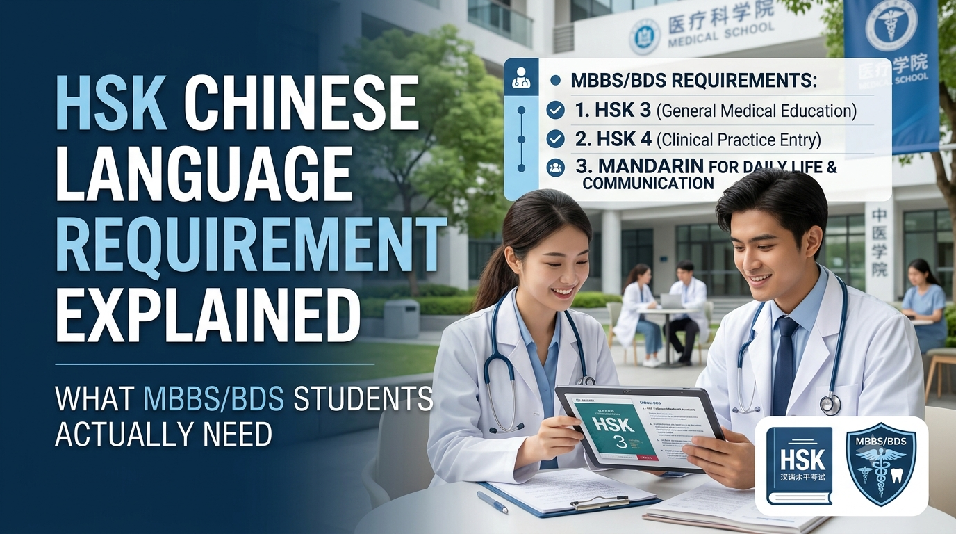 HSK requirement for MBBS students