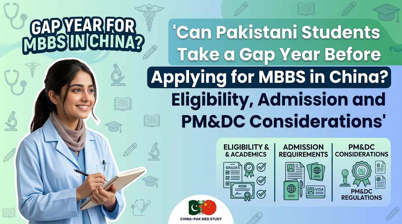 Pakistani students gap year before MBBS in China