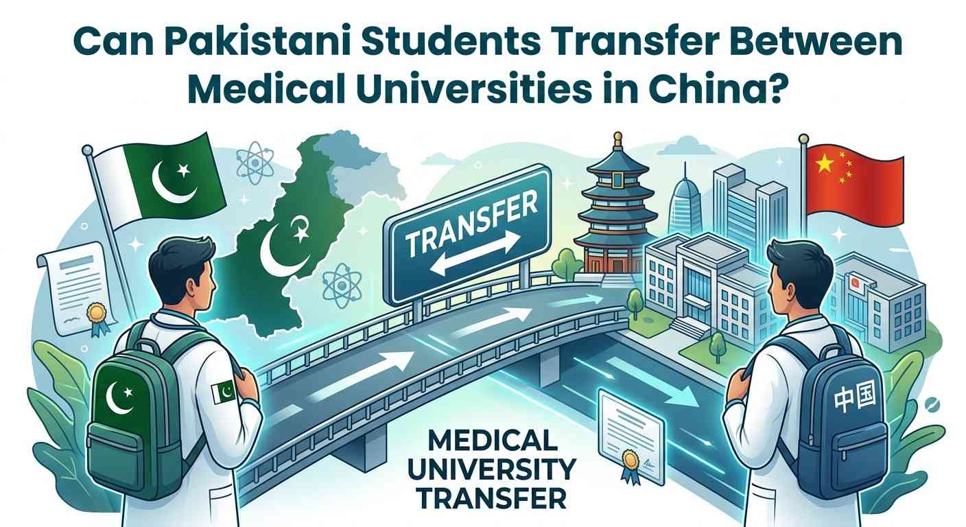 Pakistani students transfer medical universities in China